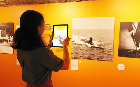 L’exposition sur les sous-marins est visible au musée de la Marine de Brest jusqu’au 10 mars 2024.