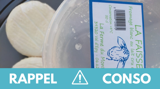 , Rappel produit : faisselles et fromages frais de brebis
