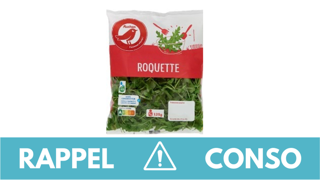 , Rappel produit : Roquette