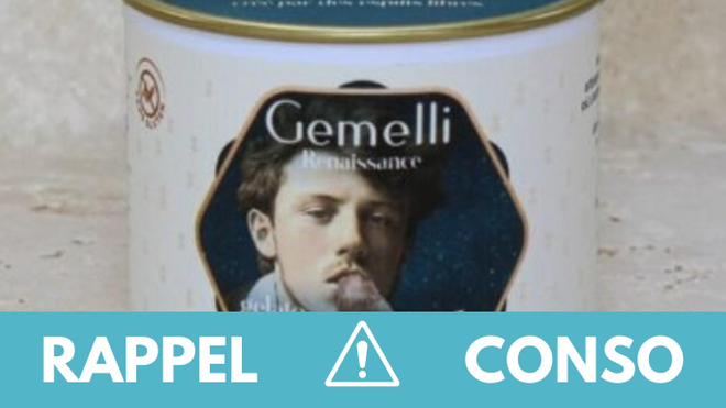 , Rappel produit : Glace au caramel