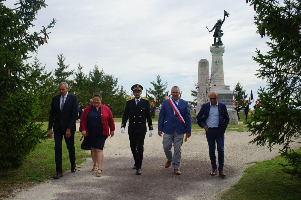 , Une cérémonie pour le 231e anniversaire de la bataille de Valmy