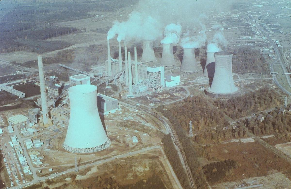 
La centrale au charbon Émile-Huchet à Saint-Avold en Moselle.